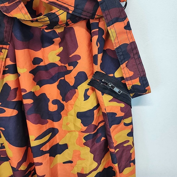 Balera Orange and Black Camouflage Pants - Picture 9 of 14